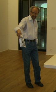 James Emanuel with CUNY students in Paris July 2008