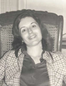Beth Joselow, 1974.
