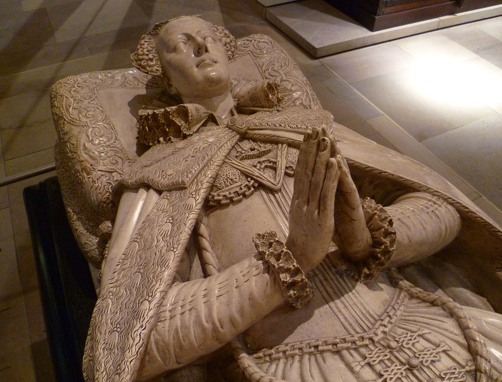 Mary Queen of Scots, tomb effigy from Westminster Abbey